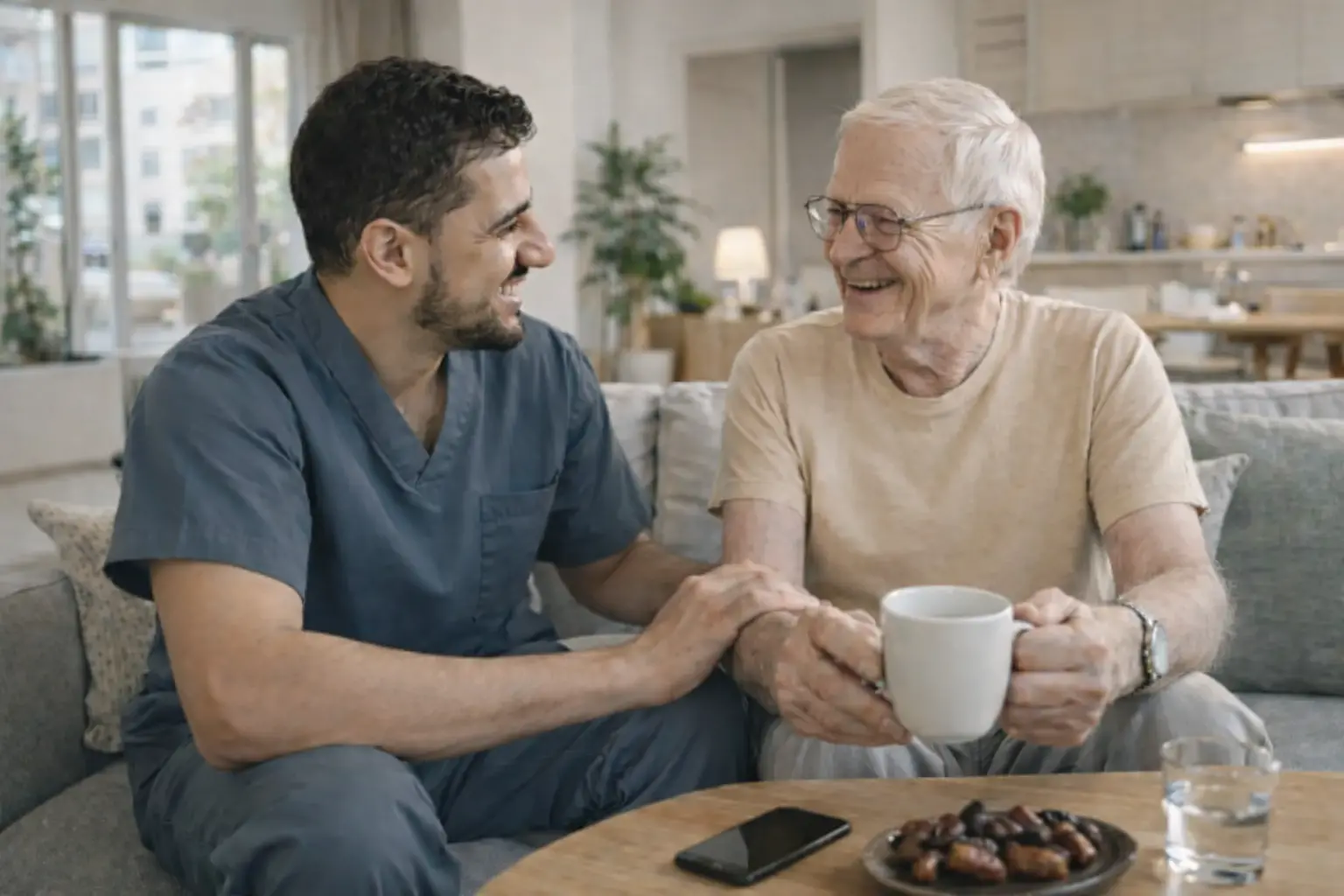male nurse male patient